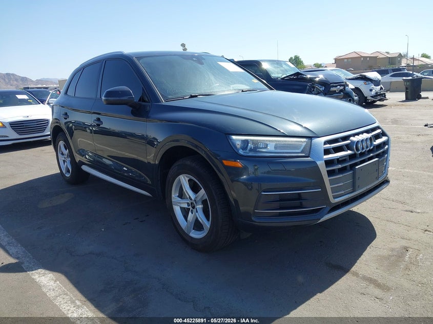 2018 Audi Q5 VIN WA1ANAFY8J2042747 IAAI salvage auction — REAR END, Salvage (Arizona), sold $5,500 on 2026-07-28 (photo 1)