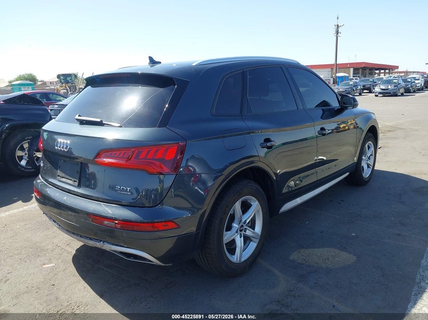 2018 Audi Q5 VIN WA1ANAFY8J2042747 IAAI salvage auction — REAR END, Salvage (Arizona), sold $5,500 on 2026-07-28 (photo 4)