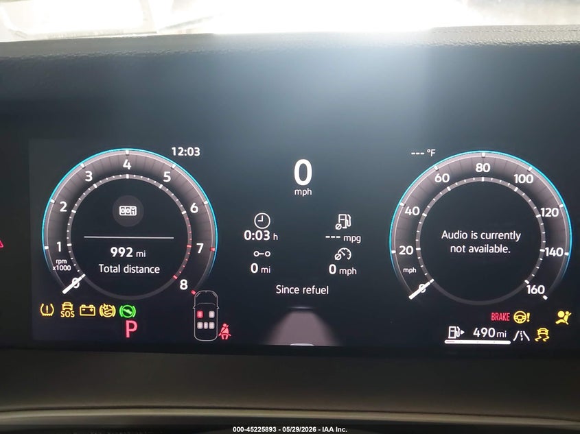 2026 Volkswagen Tiguan VIN 3VVBR7RM5TM074062 IAAI salvage auction — FRONT END, Salvage Title, sold $12,500 on 2026-08-19 (photo 7)