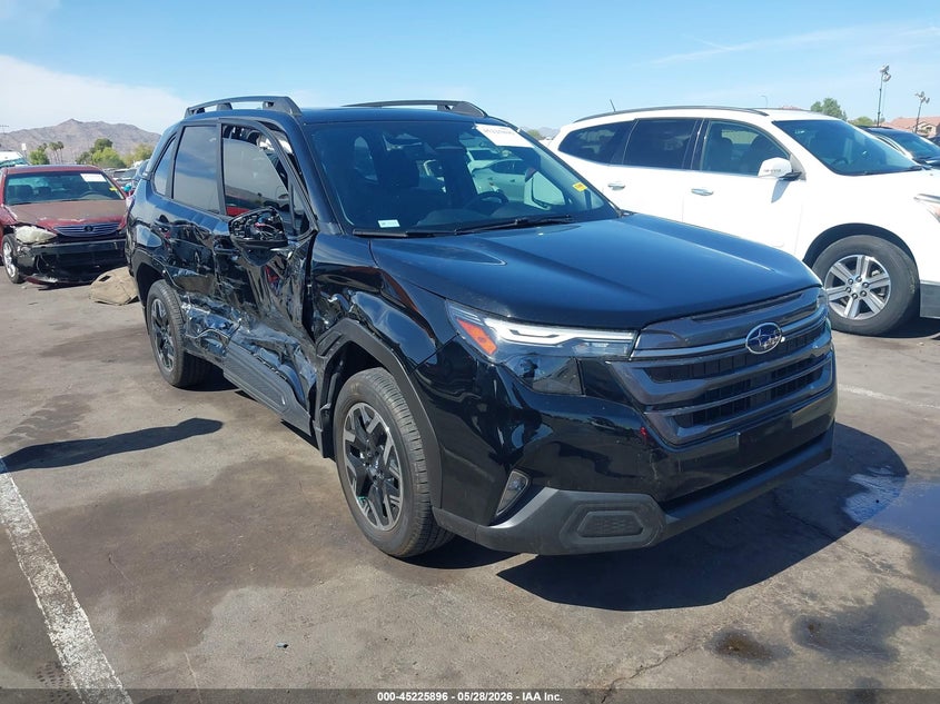2025 Subaru Forester VIN JF2SLDDC8SH455194 IAAI salvage auction — SIDE, Salvage (Arizona), sold $3,150 on 2026-07-28 (photo 1)