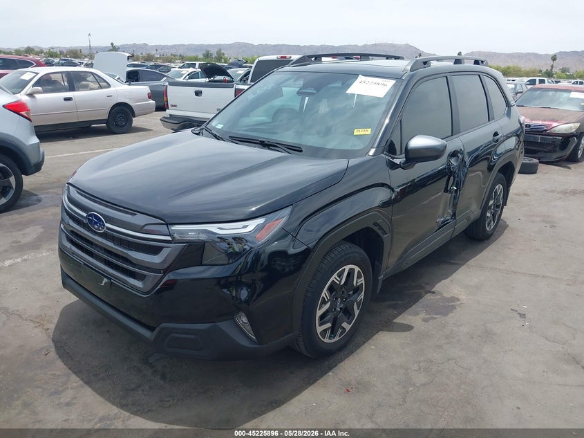 2025 Subaru Forester VIN JF2SLDDC8SH455194 IAAI salvage auction — SIDE, Salvage (Arizona), sold $3,150 on 2026-07-28 (photo 2)