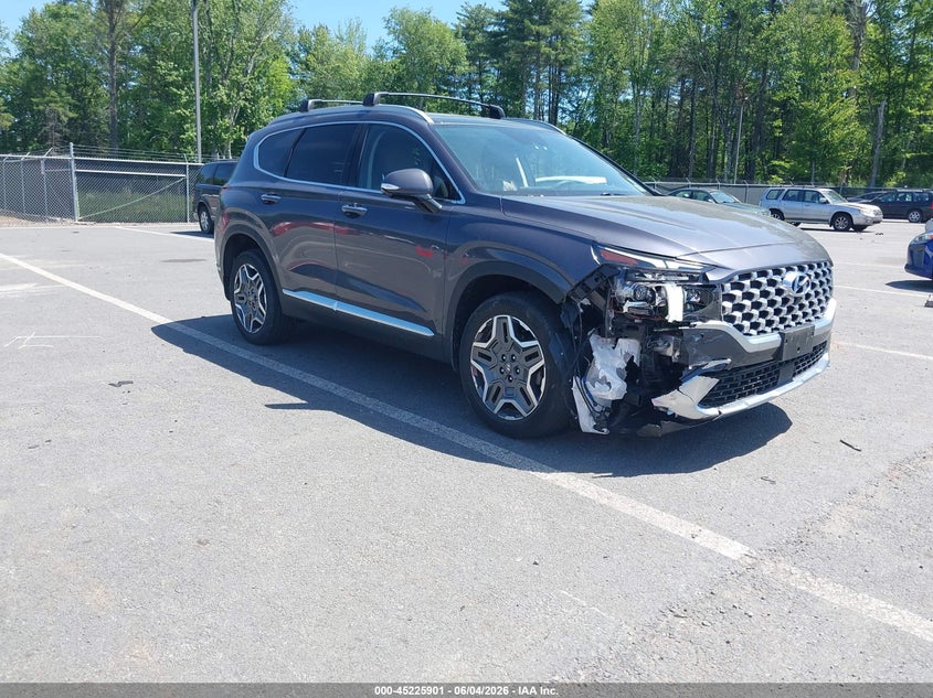 2022 Hyundai Santa fe VIN KM8S5DA11NU059529 IAAI salvage auction — RIGHT SIDE, Salvage Title, sold $14,725 on 2026-07-09 (photo 1)
