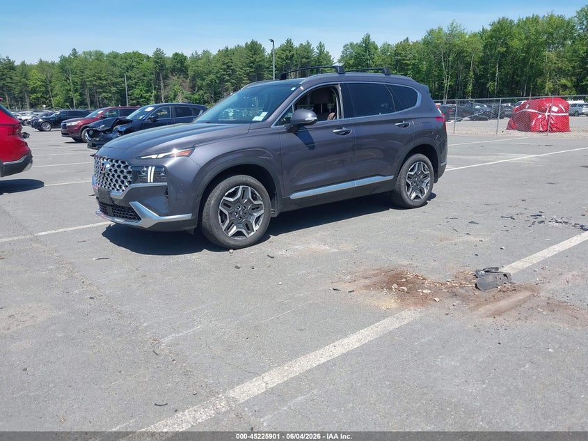 2022 Hyundai Santa fe VIN KM8S5DA11NU059529 IAAI salvage auction — RIGHT SIDE, Salvage Title, sold $14,725 on 2026-07-09 (photo 2)
