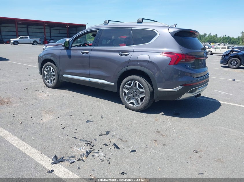 2022 Hyundai Santa fe VIN KM8S5DA11NU059529 IAAI salvage auction — RIGHT SIDE, Salvage Title, sold $14,725 on 2026-07-09 (photo 3)