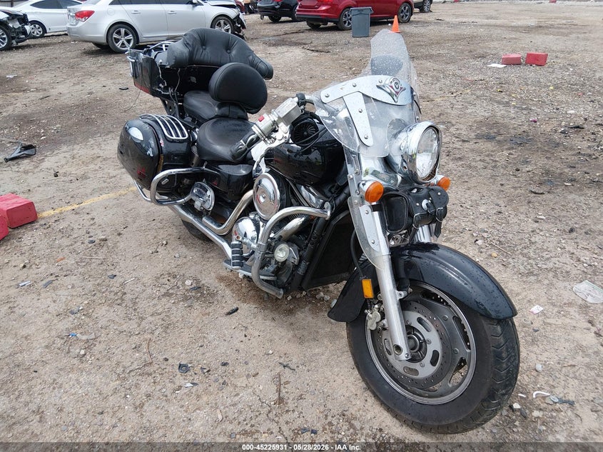 2008 Kawasaki Vn1600 VIN JKBVNKD118A020601 IAAI salvage auction — REAR END, Salvage (Oklahoma), sold $425 on 2026-09-16 (photo 1)
