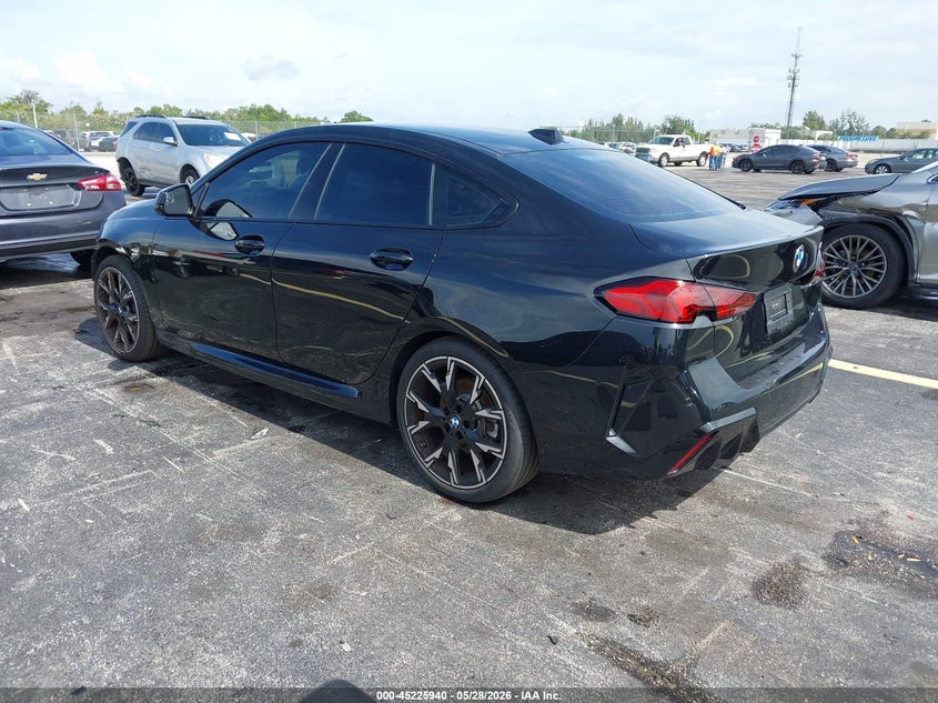 2026 BMW 2er VIN WBA83GG04T7U16084 IAAI salvage auction — FRONT END, Certificate Of Destruction (Florida), sold $10,400 on 2026-07-30 (photo 3)