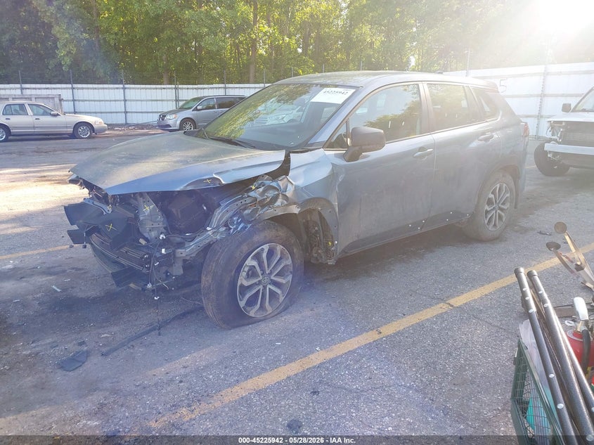 2025 Toyota Corolla cross VIN 7MUFBABG9SV068940 IAAI salvage auction — FRONT END, Clear (Michigan), sold $9,550 on 2026-07-13 (photo 2)
