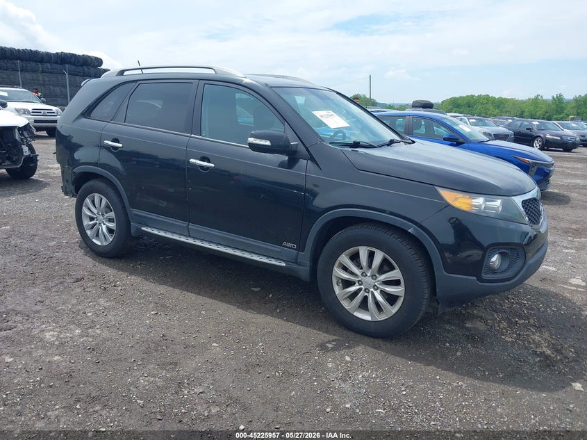 2011 Kia Sorento VIN 5XYKUDA22BG161399 IAAI salvage auction — REAR END, Salvage (Pennsylvania), sold $1,750 on 2026-07-07 (photo 1)