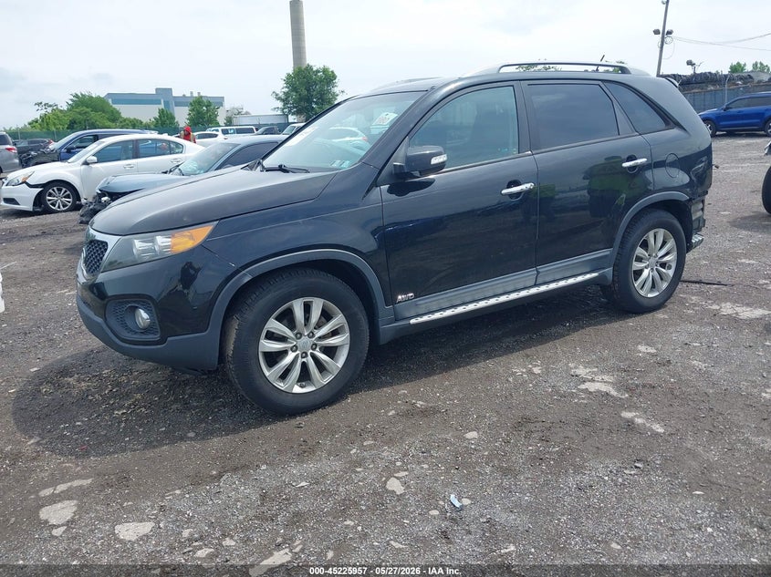 2011 Kia Sorento VIN 5XYKUDA22BG161399 IAAI salvage auction — REAR END, Salvage (Pennsylvania), sold $1,750 on 2026-07-07 (photo 2)