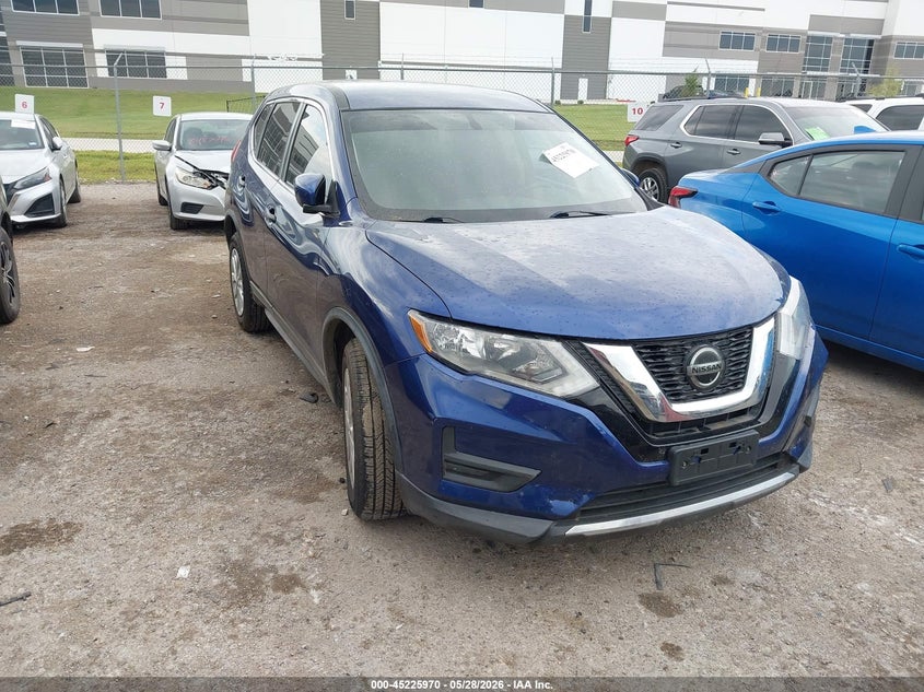 2018 Nissan Rogue VIN KNMAT2MV5JP595076 IAAI salvage auction — HAIL, Original (Texas), sold $4,650 on 2026-07-14 (photo 1)
