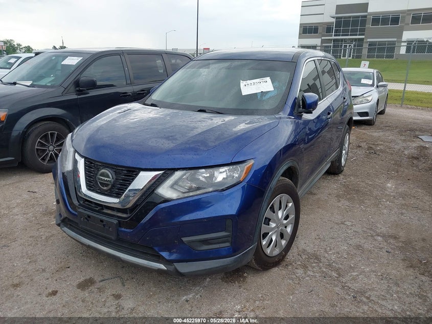 2018 Nissan Rogue VIN KNMAT2MV5JP595076 IAAI salvage auction — HAIL, Original (Texas), sold $4,650 on 2026-07-14 (photo 2)