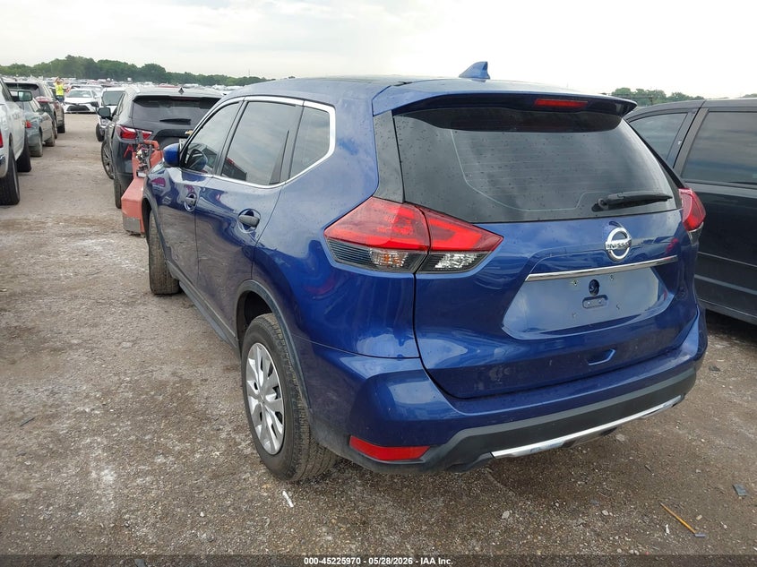 2018 Nissan Rogue VIN KNMAT2MV5JP595076 IAAI salvage auction — HAIL, Original (Texas), sold $4,650 on 2026-07-14 (photo 3)