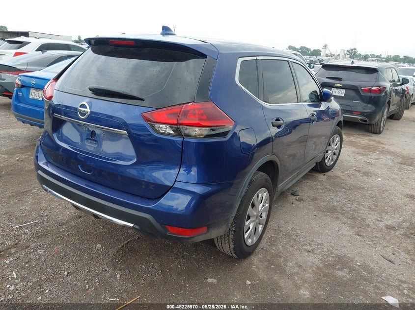 2018 Nissan Rogue VIN KNMAT2MV5JP595076 IAAI salvage auction — HAIL, Original (Texas), sold $4,650 on 2026-07-14 (photo 4)