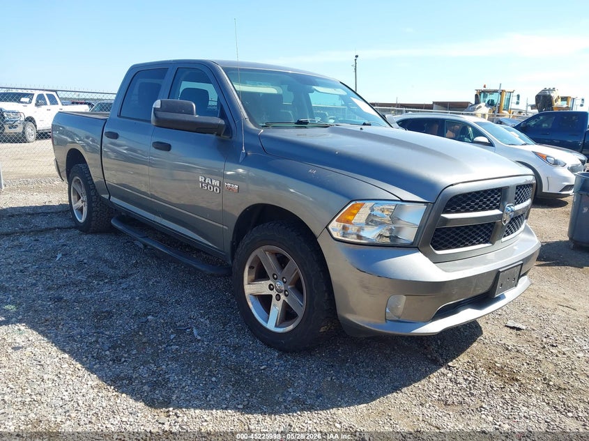2013 Ram 1500 VIN 1C6RR6KT4DS700659 IAAI salvage auction — LEFT FRONT, Salvage Title, sold $1,850 on 2026-07-25 (photo 1)