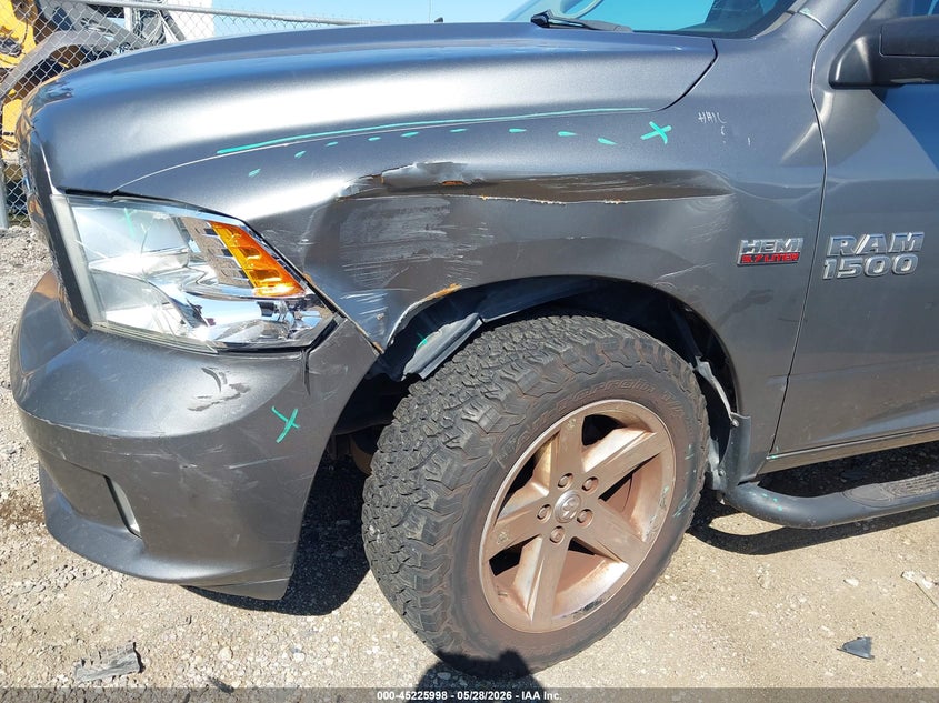 2013 Ram 1500 VIN 1C6RR6KT4DS700659 IAAI salvage auction — LEFT FRONT, Salvage Title, sold $1,850 on 2026-07-25 (photo 6)