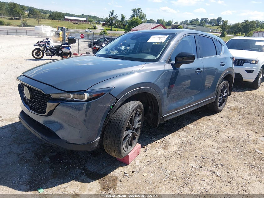 2024 Mazda Cx-5 VIN JM3KFBCL1R0507308 IAAI salvage auction — LEFT FRONT, Salvage (Arkansas), sold $9,400 on 2026-07-30 (photo 2)