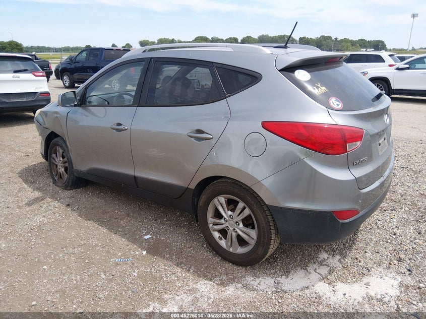2010 Hyundai Tucson VIN KM8JU3AC5AU044438 IAAI salvage auction — LEFT FRONT, Salvage (Illinois), sold $1,475 on 2026-07-08 (photo 3)