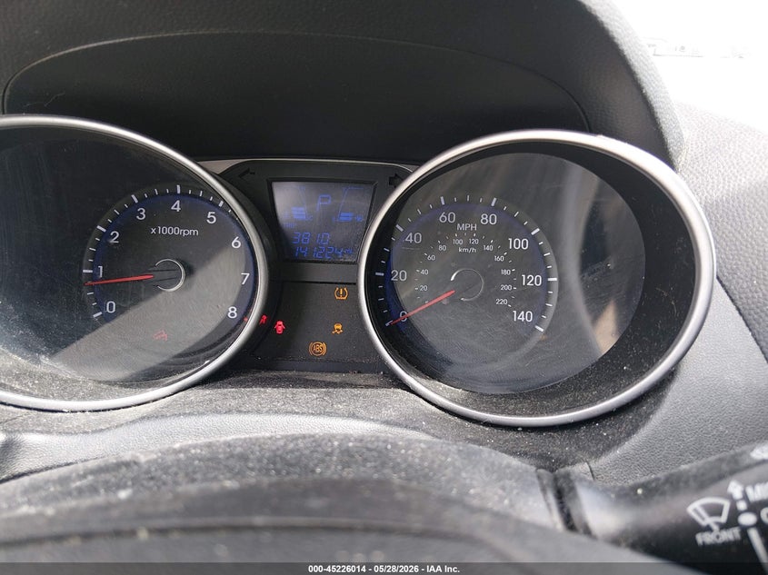 2010 Hyundai Tucson VIN KM8JU3AC5AU044438 IAAI salvage auction — LEFT FRONT, Salvage (Illinois), sold $1,475 on 2026-07-08 (photo 7)