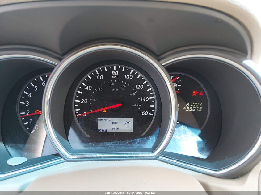2014 Nissan Murano VIN JN8AZ1MW5EW502428 IAAI salvage auction — FRONT END, Salvage Title, sold $725 on 2026-07-07 (photo 7)