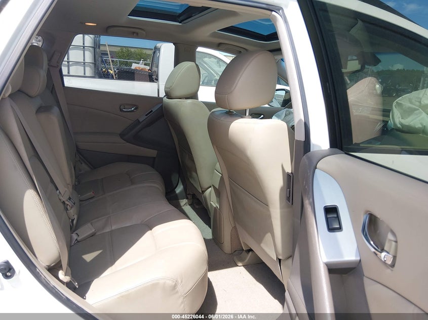 2014 Nissan Murano VIN JN8AZ1MW5EW502428 IAAI salvage auction — FRONT END, Salvage Title, sold $725 on 2026-07-07 (photo 8)