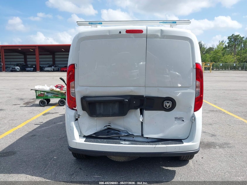 2022 Ram Promaster city VIN ZFBHRFAB1N6Y48083 IAAI salvage auction — REAR END, Rebuildable (Florida), sold $4,850 on 2026-07-13 (photo 6)