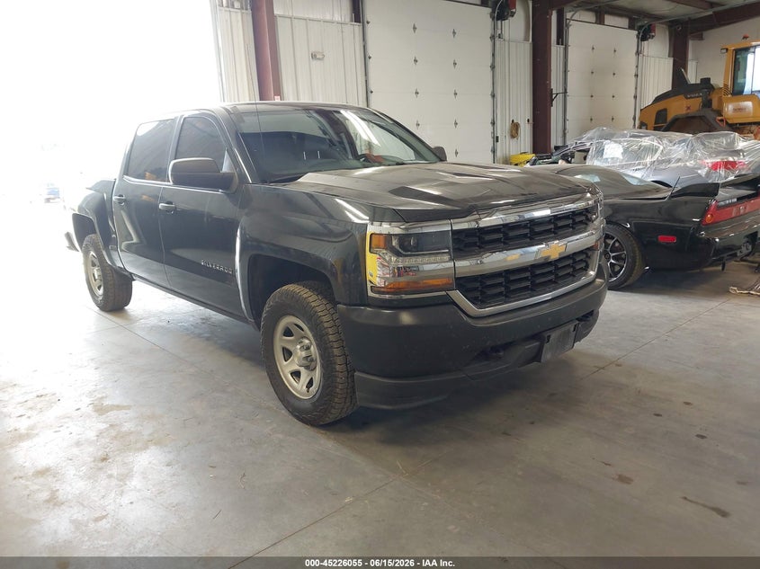 2018 Chevrolet Silverado VIN 3GCUKNEH6JG226662 IAAI salvage auction — LEFT SIDE, Sf97 (Washington), sold $400 on 2026-07-29 (photo 1)