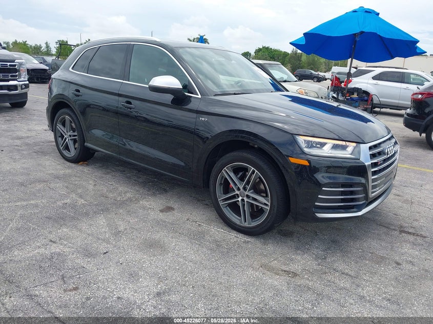 2018 Audi Sq5 VIN WA1A4AFYXJ2013558 IAAI salvage auction — NORMAL WEAR, Salvage Title, sold $14,250 on 2026-08-27 (photo 1)