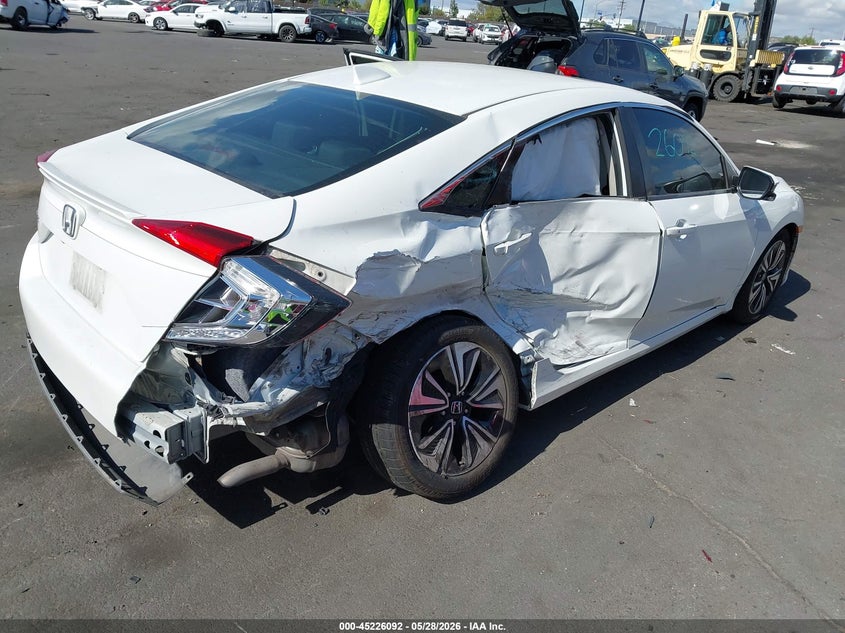 2018 Honda Civic VIN JHMFC1F35JX008188 IAAI salvage auction — REAR END, Salvage Certificate (California), sold $3,550 on 2026-07-10 (photo 6)