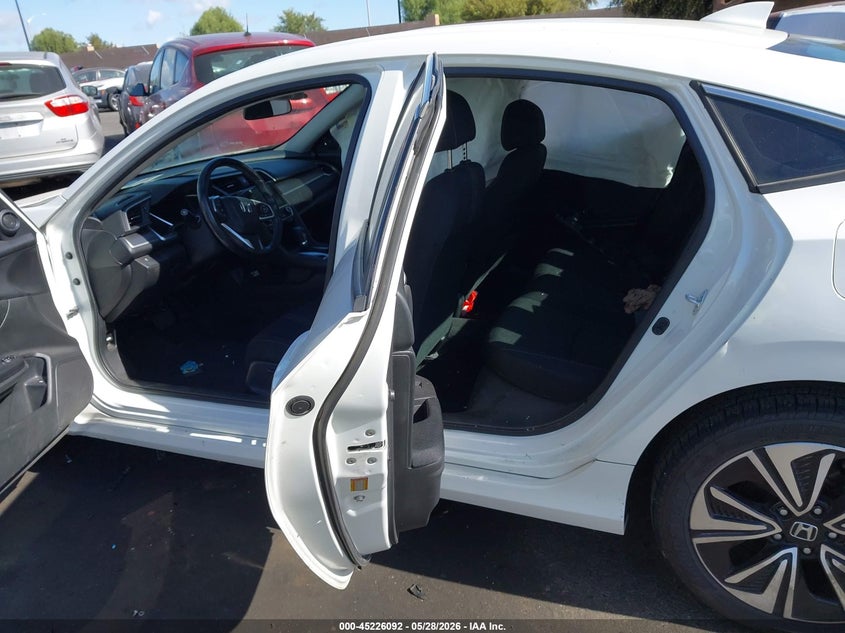 2018 Honda Civic VIN JHMFC1F35JX008188 IAAI salvage auction — REAR END, Salvage Certificate (California), sold $3,550 on 2026-07-10 (photo 8)