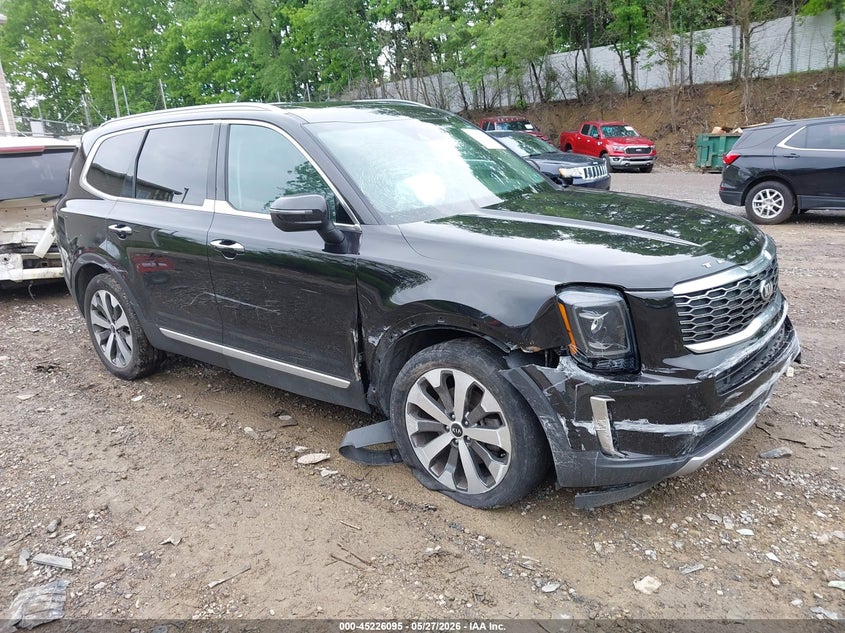 2021 Kia Telluride VIN 5XYP6DHC9MG110077 IAAI salvage auction — FRONT END, Salvage (Pennsylvania), sold $5,000 on 2026-07-14 (photo 1)