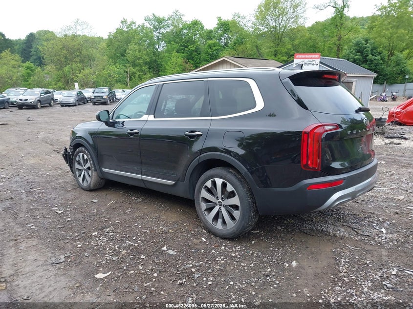 2021 Kia Telluride VIN 5XYP6DHC9MG110077 IAAI salvage auction — FRONT END, Salvage (Pennsylvania), sold $5,000 on 2026-07-14 (photo 3)