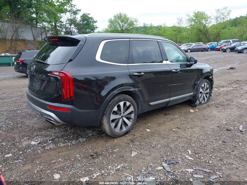 2021 Kia Telluride VIN 5XYP6DHC9MG110077 IAAI salvage auction — FRONT END, Salvage (Pennsylvania), sold $5,000 on 2026-07-14 (photo 4)