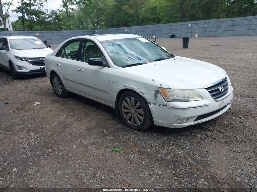 2009 Hyundai Sonata VIN 5NPEU46C59H563435 IAAI salvage auction — LEFT & RIGHT, Salvage (New Jersey), sold $575 on 2026-07-29 (photo 1)