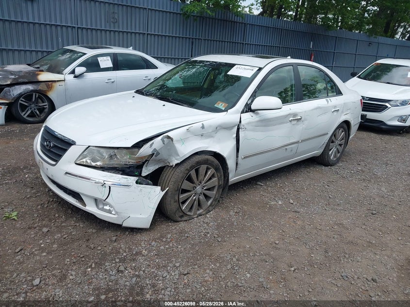 2009 Hyundai Sonata VIN 5NPEU46C59H563435 IAAI salvage auction — LEFT & RIGHT, Salvage (New Jersey), sold $575 on 2026-07-29 (photo 2)