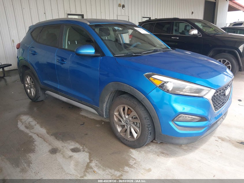 2018 Hyundai Tucson VIN KM8J33A44JU689822 IAAI salvage auction — REAR END, Original (Texas), sold $3,350 on 2026-07-17 (photo 1)