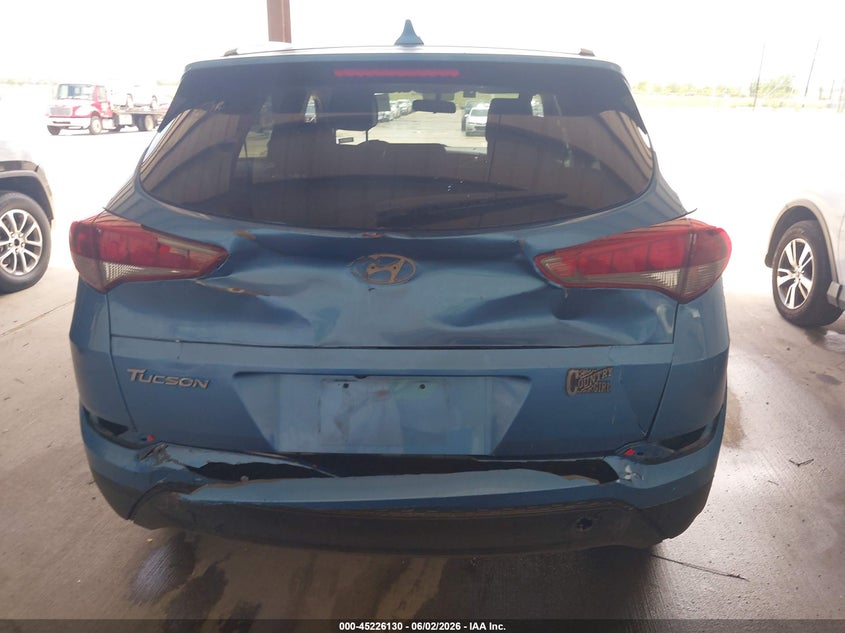 2018 Hyundai Tucson VIN KM8J33A44JU689822 IAAI salvage auction — REAR END, Original (Texas), sold $3,350 on 2026-07-17 (photo 6)