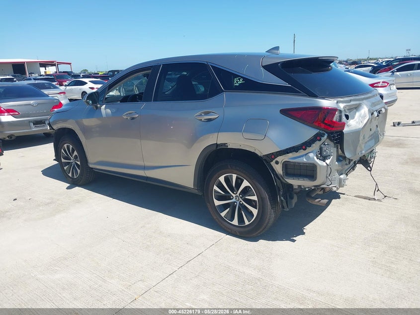 2022 Lexus Rx VIN 2T2AZMAA6NC250442 IAAI salvage auction — FRONT & REAR, Original (Texas), sold $11,600 on 2026-07-10 (photo 3)