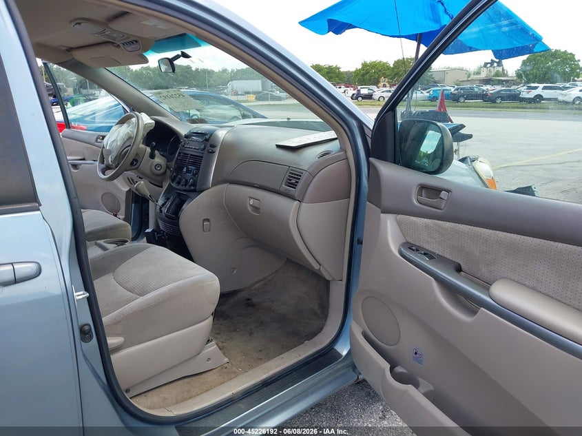 2006 Toyota Sienna VIN 5TDZA23C66S553988 IAAI salvage auction — FRONT END, Salvage (Idaho), sold $475 on 2026-07-23 (photo 5)