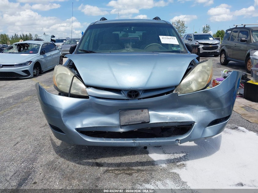 2006 Toyota Sienna VIN 5TDZA23C66S553988 IAAI salvage auction — FRONT END, Salvage (Idaho), sold $475 on 2026-07-23 (photo 6)