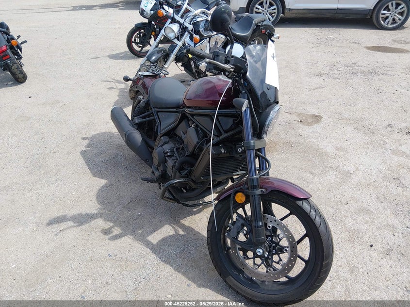 2022 Honda Cm VIN JH2SC8312NK100719 IAAI salvage auction — LEFT SIDE, Original (Texas), sold $3,250 on 2026-07-22 (photo 1)