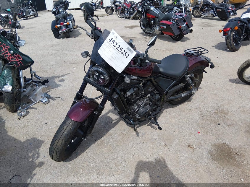 2022 Honda Cm VIN JH2SC8312NK100719 IAAI salvage auction — LEFT SIDE, Original (Texas), sold $3,250 on 2026-07-22 (photo 2)