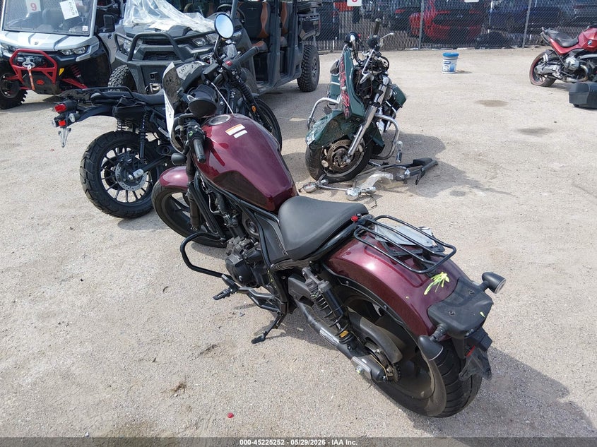 2022 Honda Cm VIN JH2SC8312NK100719 IAAI salvage auction — LEFT SIDE, Original (Texas), sold $3,250 on 2026-07-22 (photo 3)