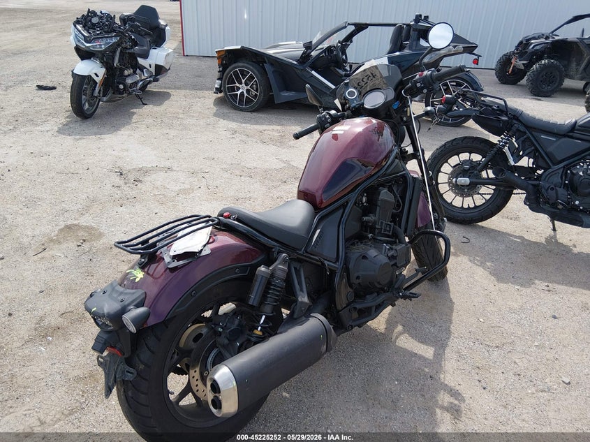 2022 Honda Cm VIN JH2SC8312NK100719 IAAI salvage auction — LEFT SIDE, Original (Texas), sold $3,250 on 2026-07-22 (photo 4)