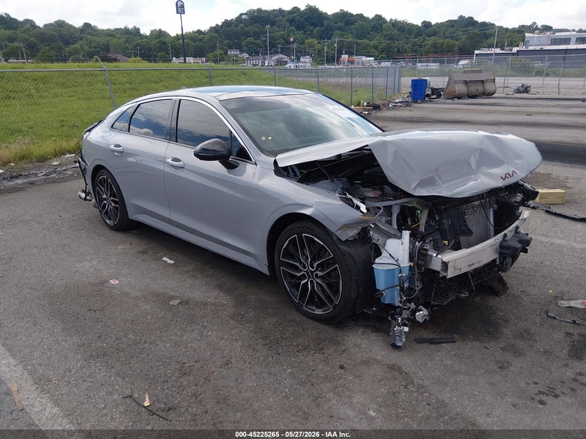 2022 Kia K5 VIN 5XXG44J81NG149215 IAAI salvage auction — FRONT END, Salvage Title, sold $4,500 on 2026-07-28 (photo 1)