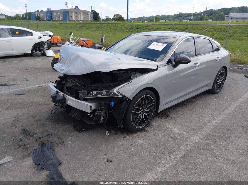 2022 Kia K5 VIN 5XXG44J81NG149215 IAAI salvage auction — FRONT END, Salvage Title, sold $4,500 on 2026-07-28 (photo 2)