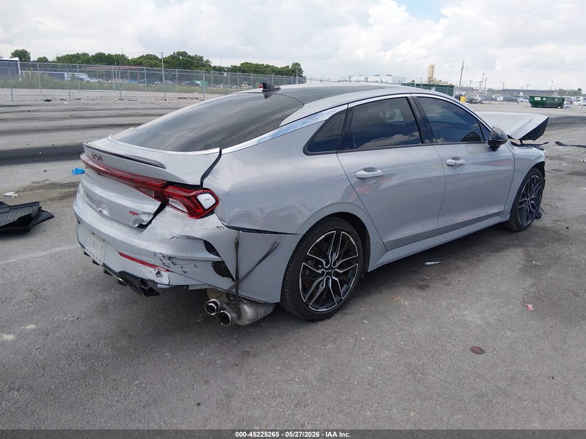 2022 Kia K5 VIN 5XXG44J81NG149215 IAAI salvage auction — FRONT END, Salvage Title, sold $4,500 on 2026-07-28 (photo 4)