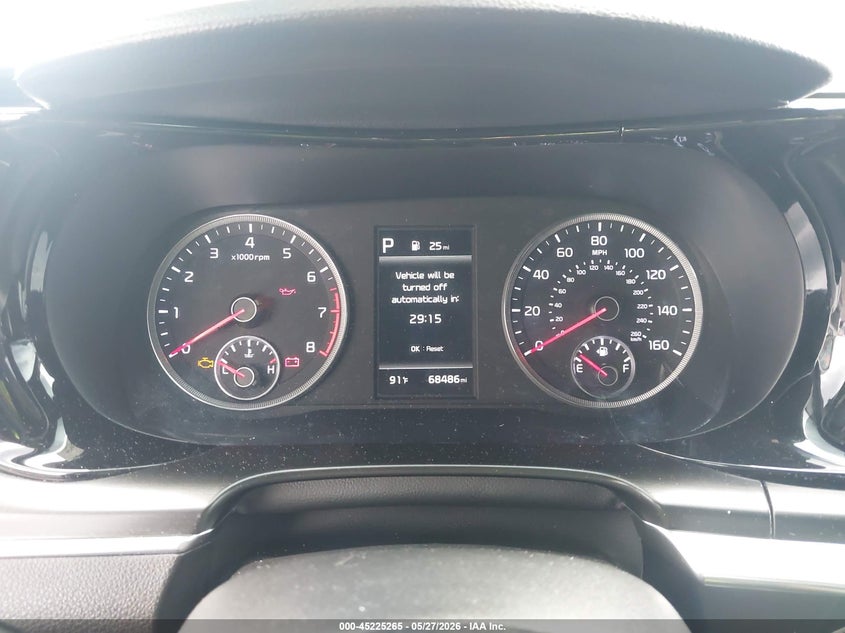 2022 Kia K5 VIN 5XXG44J81NG149215 IAAI salvage auction — FRONT END, Salvage Title, sold $4,500 on 2026-07-28 (photo 7)