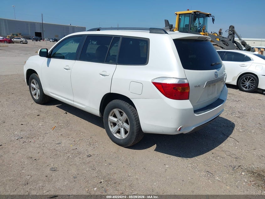 2010 Toyota Highlander VIN 5TDBK3EH4AS005574 IAAI salvage auction — RIGHT SIDE, Salvage (Texas), sold $1,400 on 2026-07-16 (photo 3)