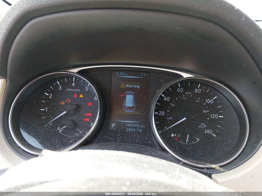 2016 Nissan Rogue VIN KNMAT2MV7GP605616 IAAI salvage auction — FRONT END, Salvage Title, sold $250 on 2026-07-22 (photo 7)
