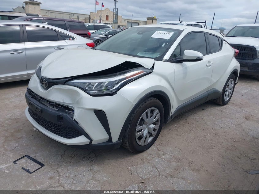 2020 Toyota C-hr VIN JTNKHMBX4L1070212 IAAI salvage auction — FRONT END, Salvage Title, sold $3,150 on 2026-07-29 (photo 2)